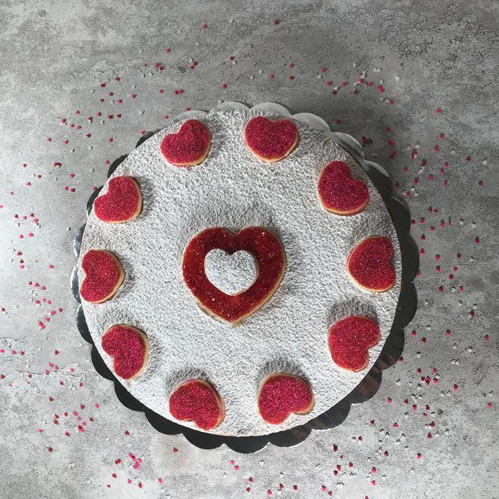 HEARTS ALFAJOR CAKE
