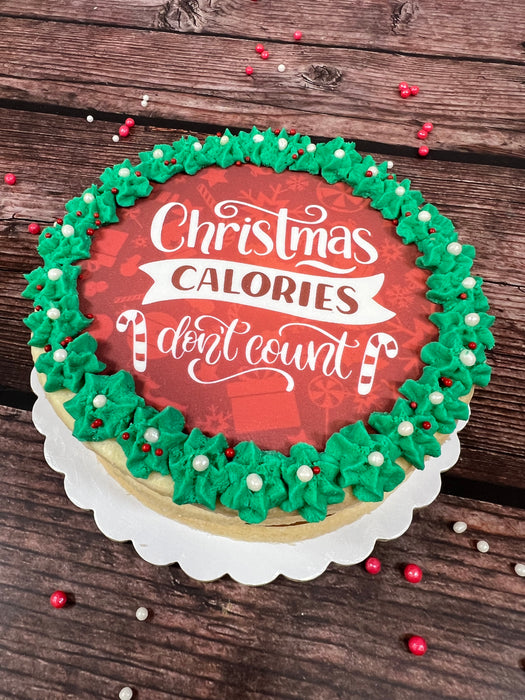 CHRISTMAS CALORIES DONT COUNT MINI ALFAJOR CAKE