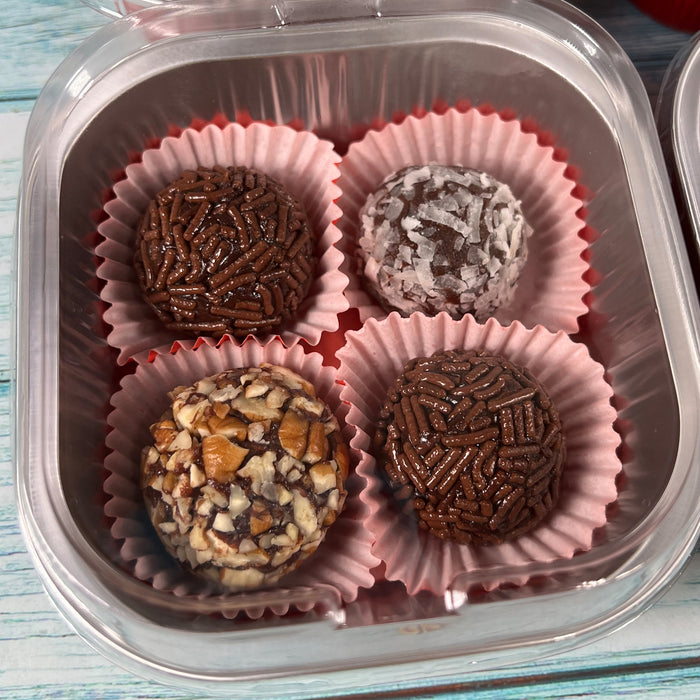 Box of 4 Chocolate Truffles
