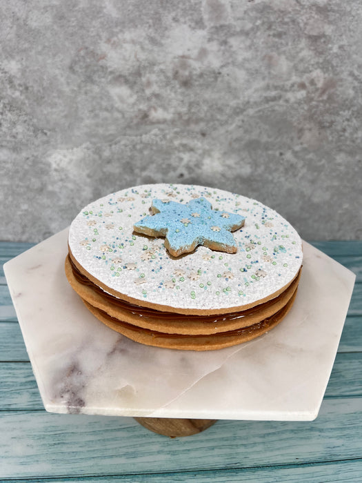 CHRISTMAS STAR ALFAJOR CAKE