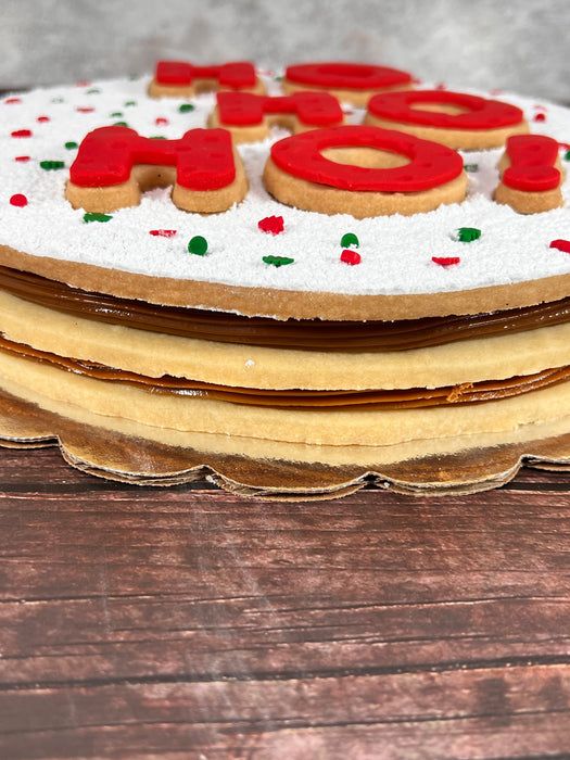 CHRISTMAS HO HO HO ALFAJOR CAKE