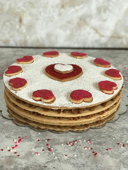 HEARTS ALFAJOR CAKE