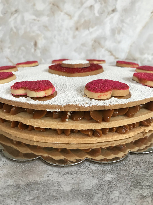 HEARTS ALFAJOR CAKE